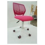 Adjustable Pink Office Chair