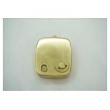 Vintage Sankyo Music Box Keychain. Mother of Pearl and Abalone Shell Inlay