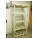 5 Tier Poly Storage Shelf 36"x24"x74"