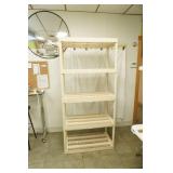 Plano 5 Tier Poly Storage Shelf 36"x19"x74.5"