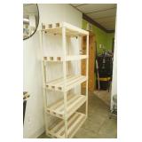 Plano 5 Tier Poly Storage Shelf 36"x19"x74.5"
