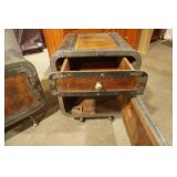 Industrial Style TV Console and Side Table Cabinet. Mango Wood.