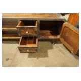 Industrial Style TV Console and Side Table Cabinet. Mango Wood.