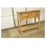 Hand Painted Wooden Hallway Table