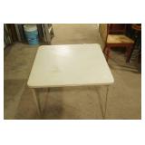 Square Folding Card Table