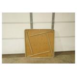 Square Folding Card Table