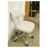Quilted Faux Leather Adjustable Office Chair