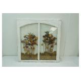 Botanical Window Art 29"x29"