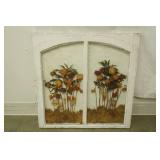 Botanical Window Art 29"x29"