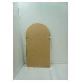 Beveled Arched Wall Mirror 19.5"x35.5"