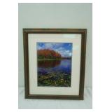 Framed Photo Print. Signed & Numbered 2/500 18.5"x20.5"