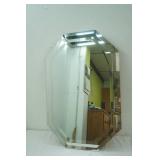 Frameless Octagonal Wall Mirror 36"x 24"