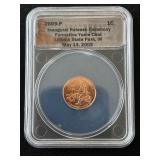 2009-P Lincoln Cent Formative Years ANACS