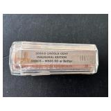 2009-D Lincoln Cent Roll ANACS MS65 Red or Better