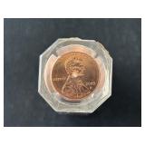 2009-D Lincoln Cent Roll ANACS MS65 Red or Better