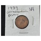 1939 Third Reich 1 Reichspfennig