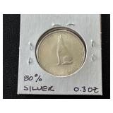1967 Canada Silver Half Dollar