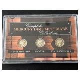 Mercury Dime Mint Mark Set