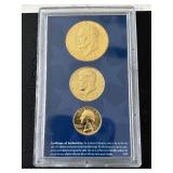 24K Gold Layered Bicentennial Coin Set