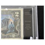 $2 Dollar Vicksburg National Park Note