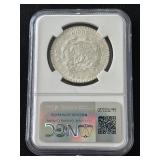 1964 Mo Mexico Silver Peso NGC MS66