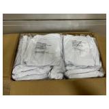 SUPERO Waterproof Spandex Chair Cover 25PCS, Stretch Dining Chair Covers, Polyester Outdoor Chair Covers, Protector Stretch Chair Cover for Party Universal, Banquet, Wedding Event, Hotel(White)