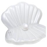 Zcaukya Inflatable Seashell Pool Float, Giant Clam Air-Filled Toys with Pearl Ball for Kids Birthday Party Swimming Pool Summer Beach Party Mermaid Ocean Theme Party Decor