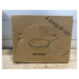 SENSARTE Nonstick Ceramic Frying Pan with Lid 8/9.5/10/11/12.5 Inch Omelet Pan Skillet, Free of Intentionally Added PFAS/PTFE Non-toxic Chef