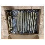 Ravinte 30 Pack Kitchen Cabinet Handles Champagne Bronze 4 Inch Hole Center Stainless Steel Pulls for Dresser Drawer Cupboard Handles with Screwdriver, 6-3/8 Inch Length