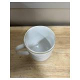 LE TAUCI Coffee Mugs 12 oz, Ceramic Coffee Cups for Latte, Hot Tea, Cappuccino, Mocha, Cocoa, Housewarming Wedding Present Mug Set - Set of 4, Arctic White