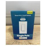 Meross Smart Light Switch Supports Apple Homekit, Siri, Alexa, Google Assistant & SmartThings, 2.4Ghz WiFi Light Switch, Neutral Wire Required, Single Pole, Remote Control Schedule, 2 Pack