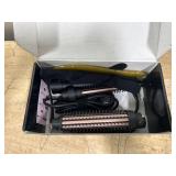 Curling Brush Set, Curling Iron Interchangeable 3 Barrel Wand Curler with Ceramic Tourmaline Professional Curling Iron Brush,for Women with Curler and Waver