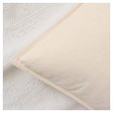 Kevin Textile 14x36 Inch Long Lumbar Cover 1 Pack Soft Boucle Textured Decorative Waterproof Rectangle Cushion Elegant Accent Pillows for Couch Sofa Chair Bed Home Decor Indoor Outdoor Beige