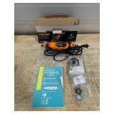 Sharp Pebble Electric Chainsaw Sharpener Kit - Comes with Chain Saw Sharpener Tool, 4 File Size Sharpening Wheel Bits, Angle Attachment, Wrench & eBook