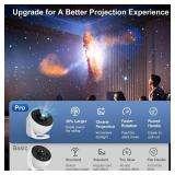 Planetarium Projector Pro for Bedroom, 13 in 1 Star Projector Galaxy Light, Ceiling Night Light Milky Way Mood Lighting with Timer, LED Space Galaxy Lamp Bedroom Room Decor for Adults Kids - White