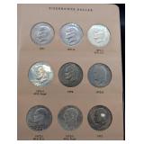 Complete BU & Proof Ike Dollar Set