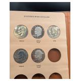 Complete BU & Proof Ike Dollar Set