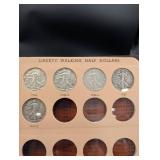 Complete 65pc Set of Walking Liberty Halves!!