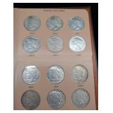 Complete 24pc Set of Peace Dollars!