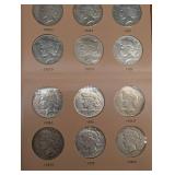 Complete 24pc Set of Peace Dollars!