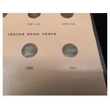 Complete Indianhead Cent Set with 1877!!