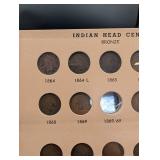 Complete Indianhead Cent Set with 1877!!
