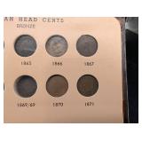 Complete Indianhead Cent Set with 1877!!