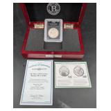 1878 Morgan Silver Dollar Reverse of 1879 Bradford Exchange
