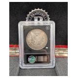 1878 Morgan Silver Dollar Reverse of 1879 Bradford Exchange