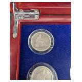 6pc Seated Liberty Type Set, 1/2 Dime through Dollar!