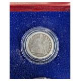 6pc Seated Liberty Type Set, 1/2 Dime through Dollar!