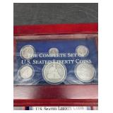 6pc Seated Liberty Type Set, 1/2 Dime through Dollar!