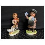 Napcoware Children Figurines 8748 (Lot of 8)