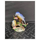 Avon Fragrance Hour Bottles, Bird Figurine & Silverplate Pieces Mixed Lot